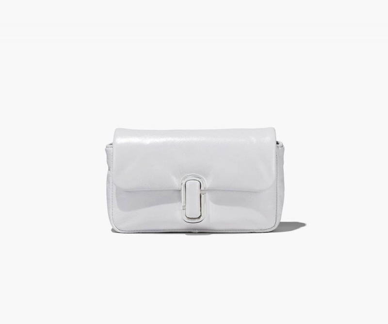 White Marc Jacobs The J Marc Mini Pillow Women's Handbags | USA 709824WQI