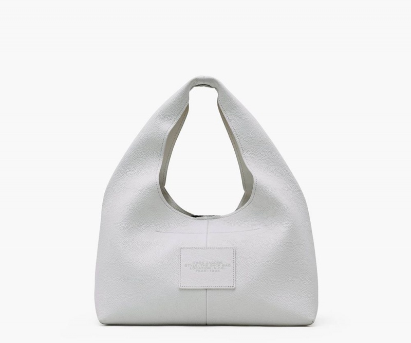 White Marc Jacobs The Sack Women's Handbags | USA 374826TDV