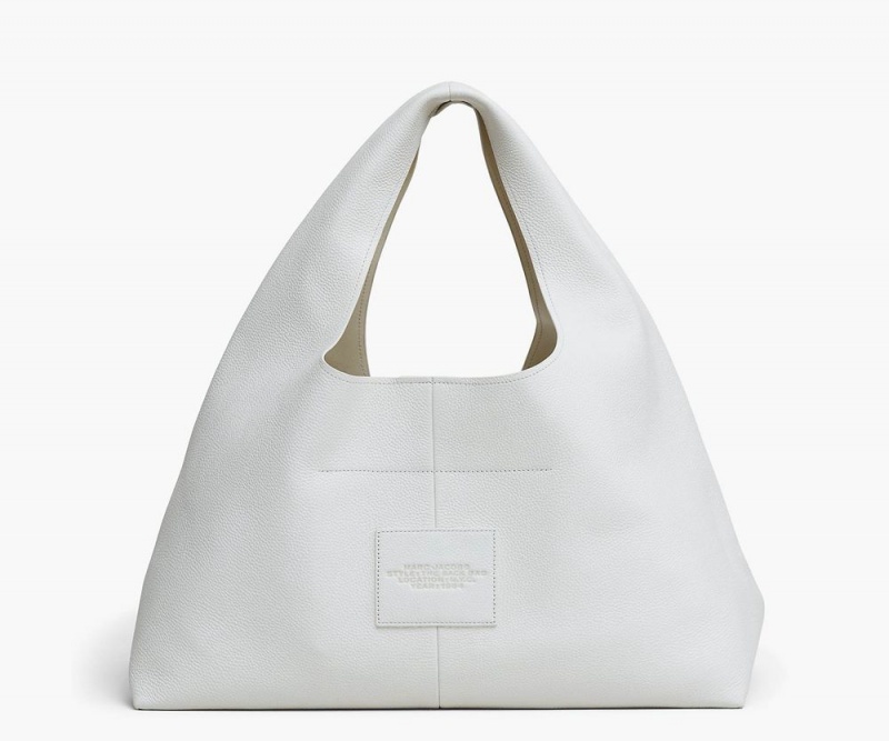 White Marc Jacobs The Xl Sack Women's Handbags | USA 846307MCI