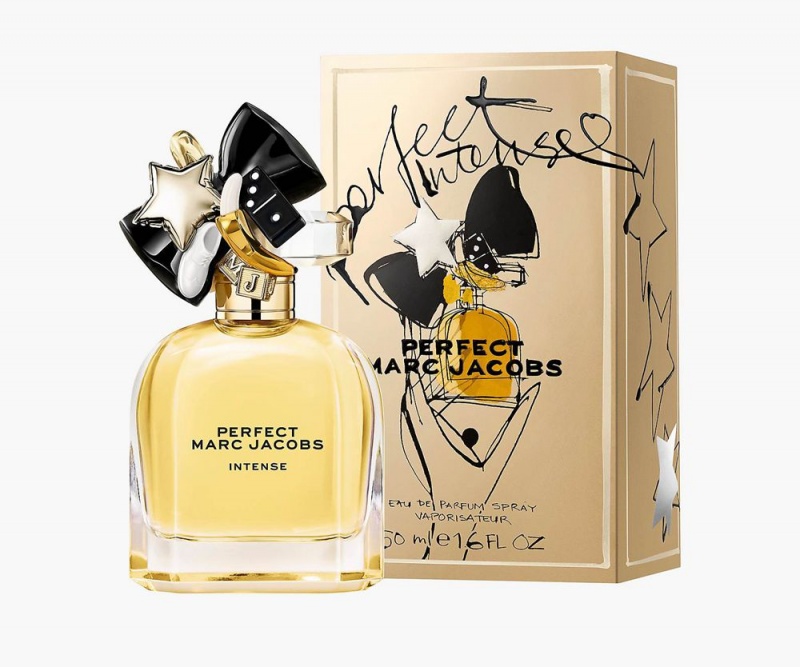 Yellow Marc Jacobs Perfect Intense Eau De Parfum 1.6 Oz Women's Fragrance | USA 259361UNK